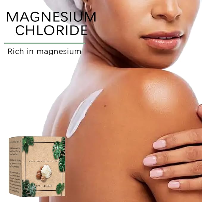 THUIOP Mama-bear Neuropathy Cream, Magnesium Body Butter, Magnesium Cream Deeply Skin Moisturize Keep Skin Soft & Smooth for All Skin Types. 2pcs
