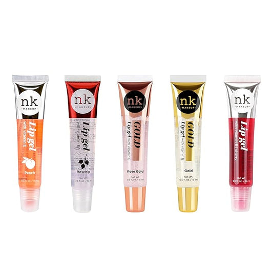 NICKA K NEW YORK Lip Gel, Hydrating, Lightweight, Glides on Effortlessly, Non Sticky Finish Lip Gel Colors (AMZ026)