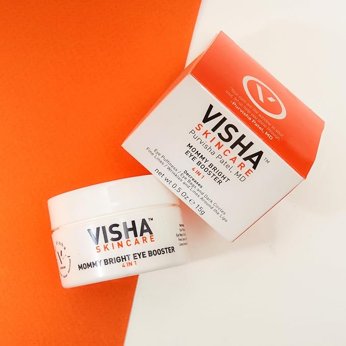 Visha Safe for Pregnant and Nursing Women to Dramatically Reduce Eye Puffiness and Minimize the Appearance of Dark Under-Eye Circles