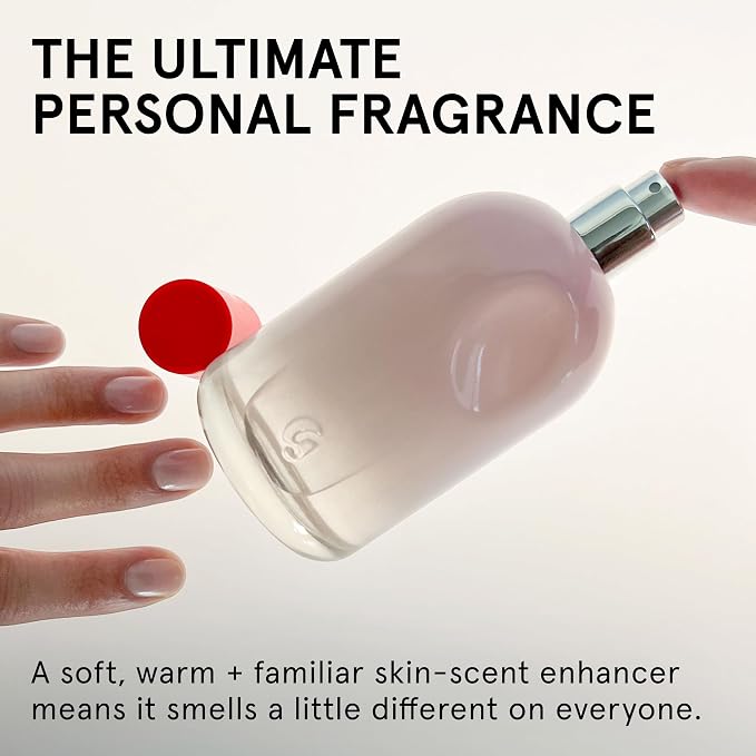Glossier You Eau de Parfum - Unisex Fragrance for Men & Women, Skin-Scent Enhancer Smells Different on Everyone - Musky, Warm & Spicy Perfume with Pink Pepper, Iris & Ambrox Base Notes, XL 100ml