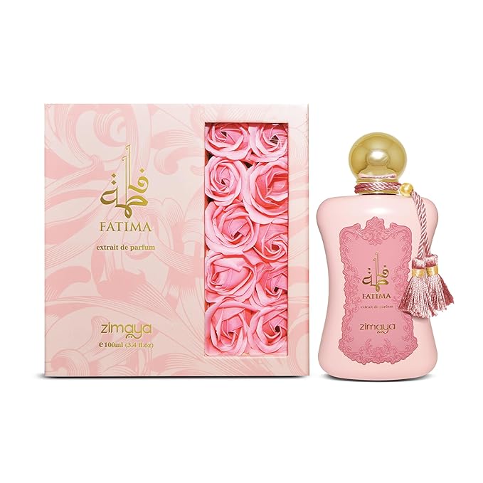 Zimaya Fatima Pink Pour Femme Eau De Parfum, 3.4 Fl. Oz