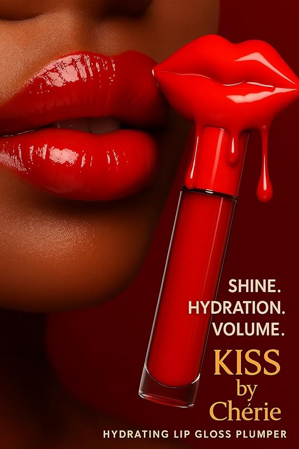 Hydrating Lip Gloss Plumper - Instant Tingling Effect for Fuller, Smoother Lips | High Shine, Non-Sticky Formula with Jojoba, Castor & Shea Oils - 6ml / 0.2 fl oz