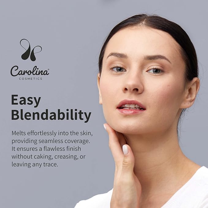 Carolina Cosmetics - Candelilla Cream Concealer in Himalayan Color - Vegan, Non-GMO - Minimizes Dark Circles, Blemishes & Uneven Skin Tone - 0.11 oz