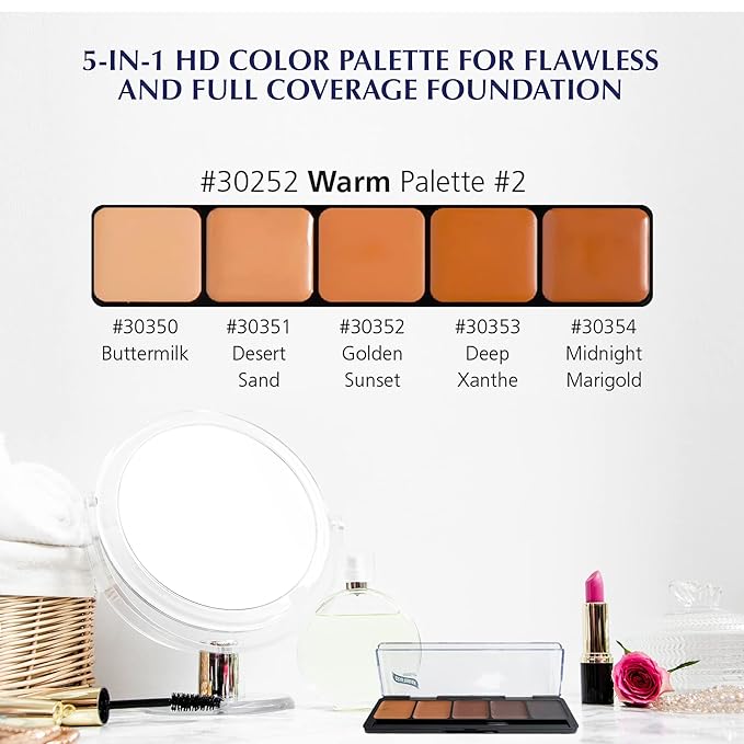 Graftobian HD Lip Palette, Red Lip Palette