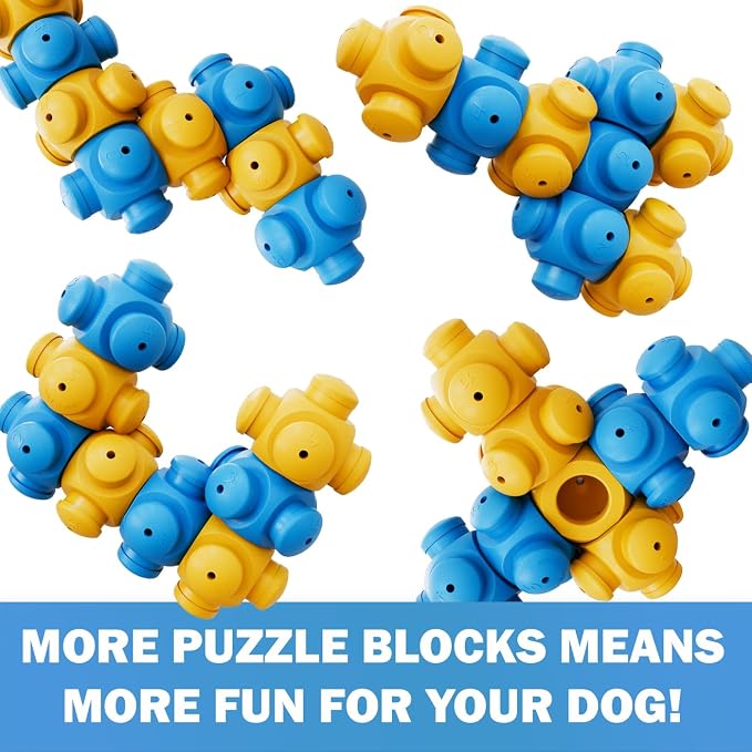 Dog Puzzle Toys for Smart Dogs, Interactive, Boredom Busters, Mentally Stimulating, Cognitive Dog Games, Hard Puzzle, Difficult Toys to Keep Them Busy, Puppy Puzzle Toys, Small, Medium, Large Breeds