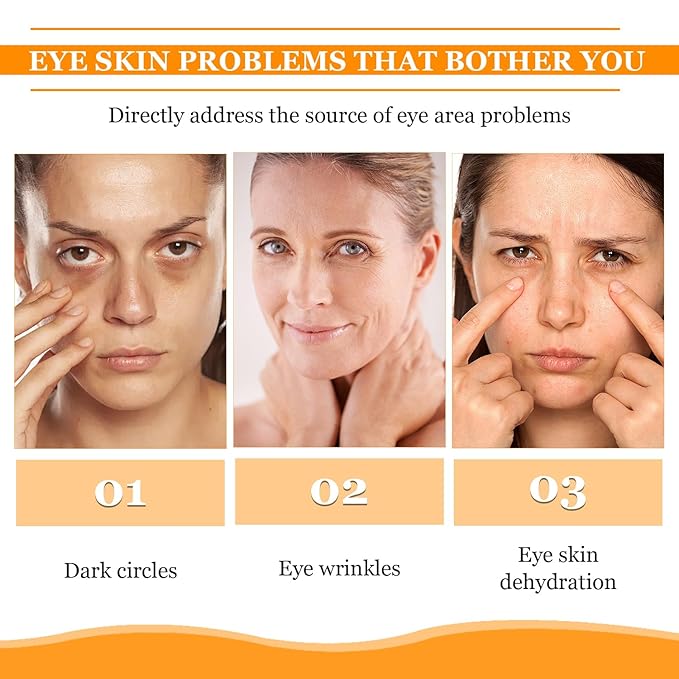 2PCS Turmeric Retinol Eye Stick,Lumibalm for Under Eyes Bags,Eye Balm Stick Wrinkles,Hydrating for Dark Circle,For Puffiness and Bags Reduces Fine Lines
