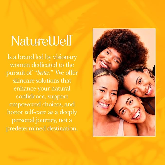 NATURE WELL Cheeky Firming Body Oil, Luxuriously Glowy & Fast-Absorbing Formula Designed to Nourish, Firm, & Visibly Smooth Skin, Scented with Pistachio, Almond, Coconut, & Salted Caramel, 3.4 Oz