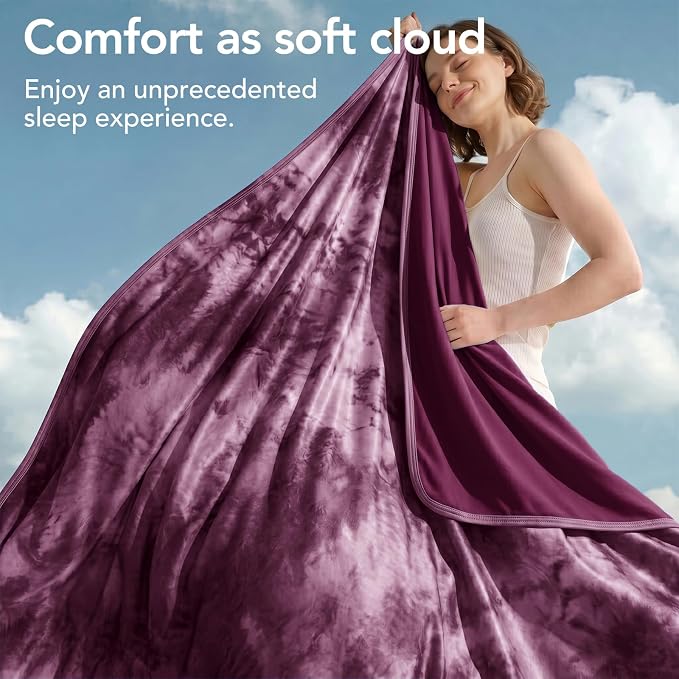Cooling Blanket Twin 60"x80" for Hot Sleepers | Cold Summer Soft Blanket for Bed Couch and Travel Absorbs Heat Q-Max>0.35 Cool Lightweight Throw for Night Sweats Menopause