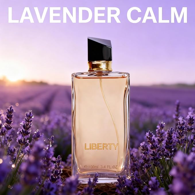 A CENTER Liberty Women's Floral Vanilla Perfume Cologne 3.4 Fl Oz Long Lasting Feminine Orange Blossom Scent Gift for Her