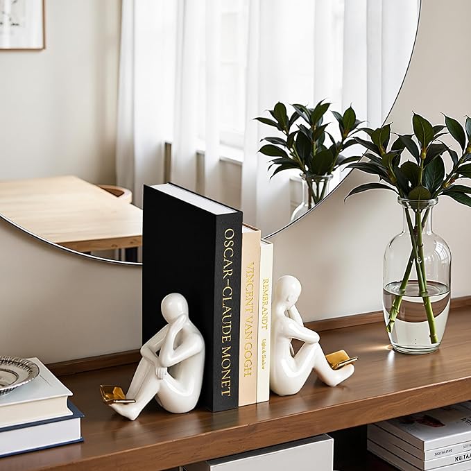JARLINK Aesthetic Decorative Books, Set of 3 Linen Faux Book Boxes, Black | Stylish Storage Boxes for Home Decor, Photo Organization, & Keepsakes, Faux Books for Coffee Tables, Bookshelves, or Mantles