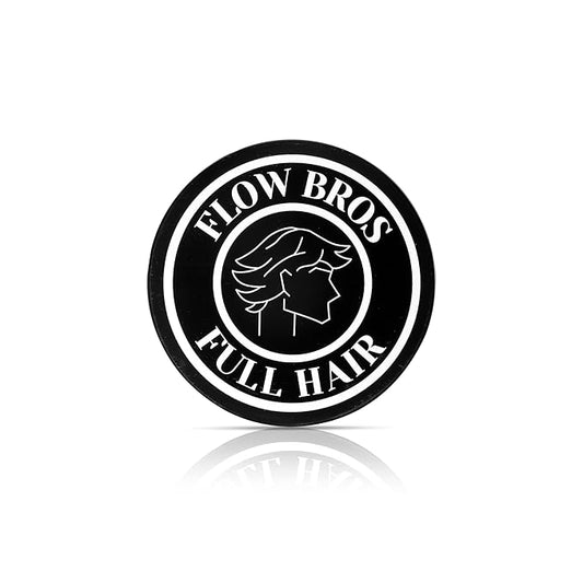 Flow Bros Men's Hair Clay - Strong Hold, Nourishing Formula, Low Shine - Adds Volume and Texture - 2oz