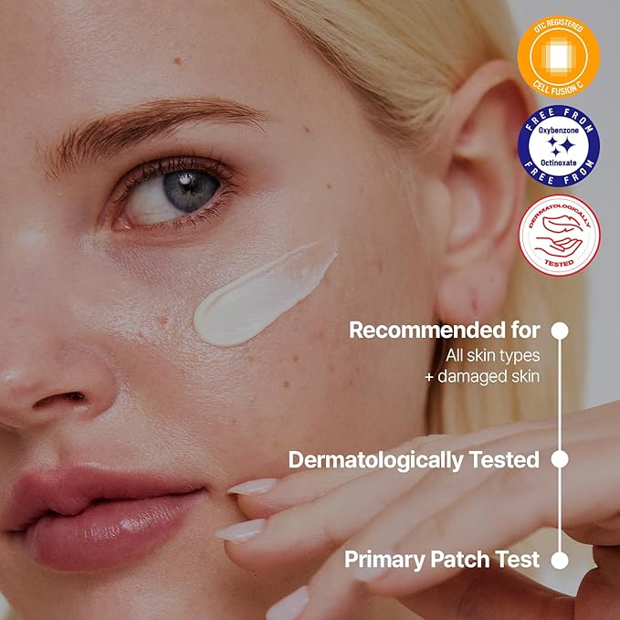 Cell Fusion C Laser UV Defense Face Sunscreen SPF 50, PDRN & 6 Ceramides, Broad Spectrum Korean Sunscreen for Face, Soft Matt Finish, 50ml / 1.69 fl.oz