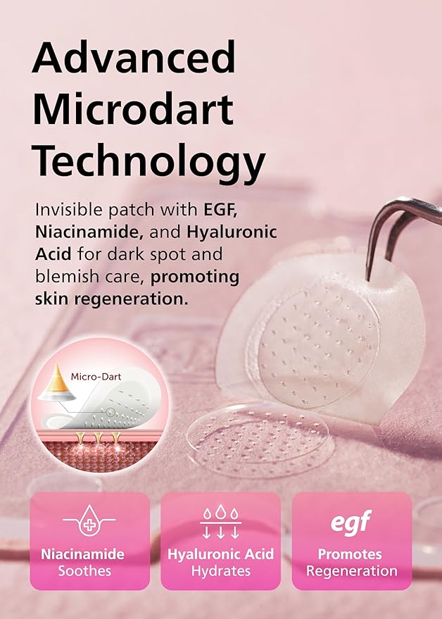 Easyderm Real Calming Patch Pimple Patches, Niacinamide, Hyaluronic Acid, EGF, K-Beauty Skincare | 6 Patches per Pack, 3 Packs (18 Total)