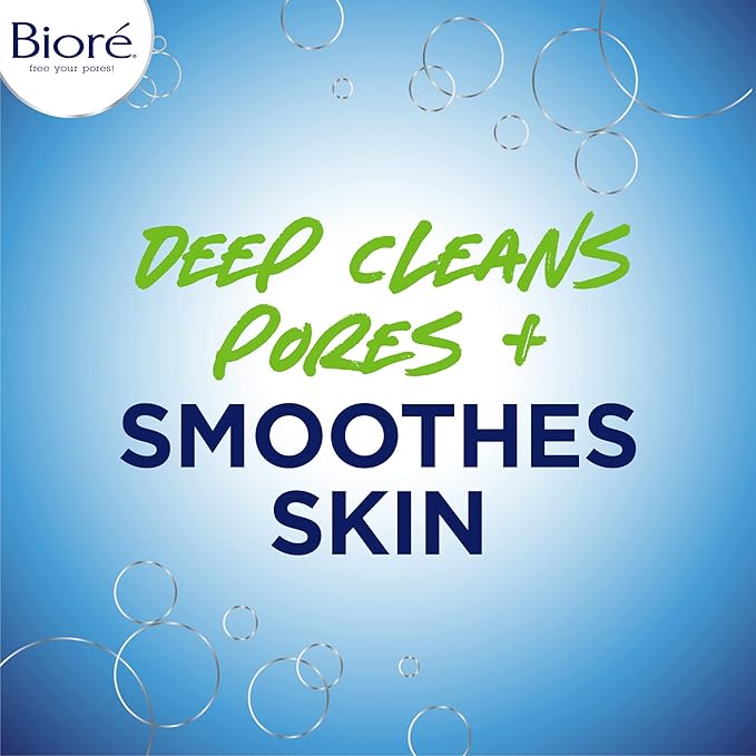 Biore Pore Unclogging Scrub With Salicylic Acid, Oil Free, 5 Oz | Removes Excess Dirt & Oils, Deep Exfoliation, Clears Congestion, Smooth Texture, Fresh Clean Finish