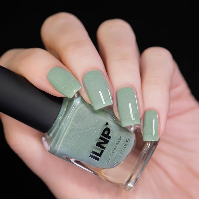 ILNP Dollhouse - Retro Mint Green Holographic Crelly Nail Polish