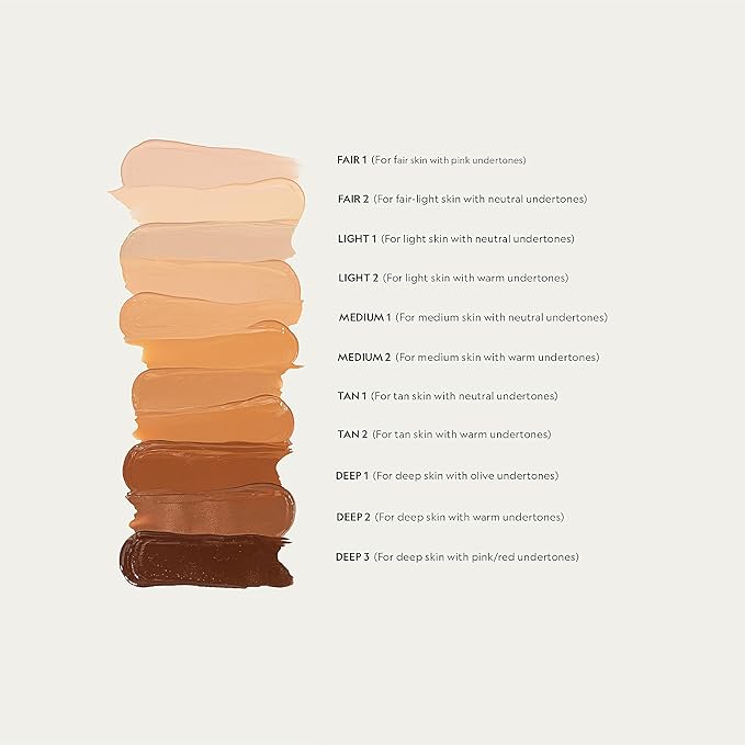 YENSA Super Serum Silk Concealer - Full Coverage Undereye Concealer & Peptides Serum for Face - Enriched with Vitamins C & E, Bakuchiol & Superfoods to Boost Radiance - Deep 1 (0.2 Fl oz)