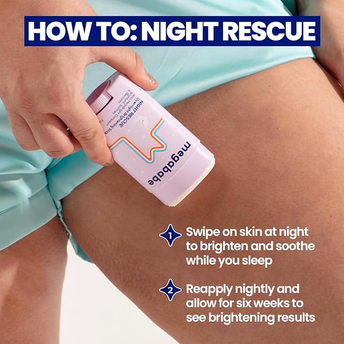 Megababe Night Rescue | Brightening & Soothing | 2.12 oz