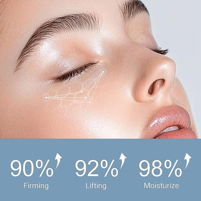 Temporary Tightener Eye Serum-Instantly Reduces Under-Bags Dark Circles & Wrinkles, Anti Aging Wrinkle Remover for Face. improve the condition around the eyes, reduces puffiness minimizes fine lines