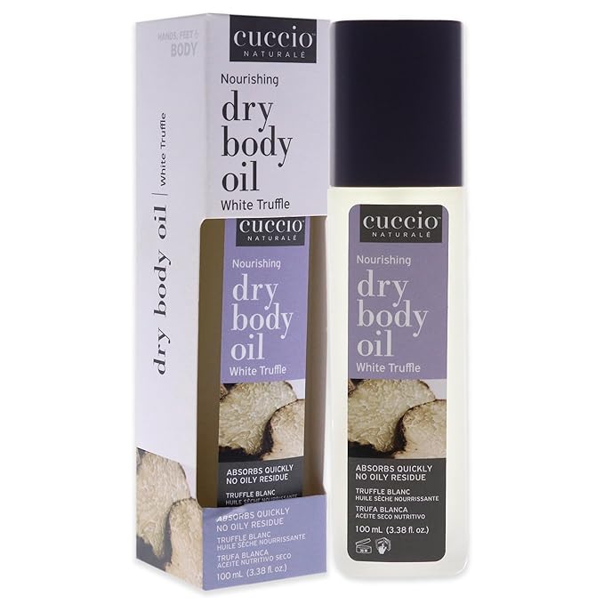 C U C C I O Nourishing Dry Body Oil - White Truffle Naturale for Unisex - 3.38 oz Oil