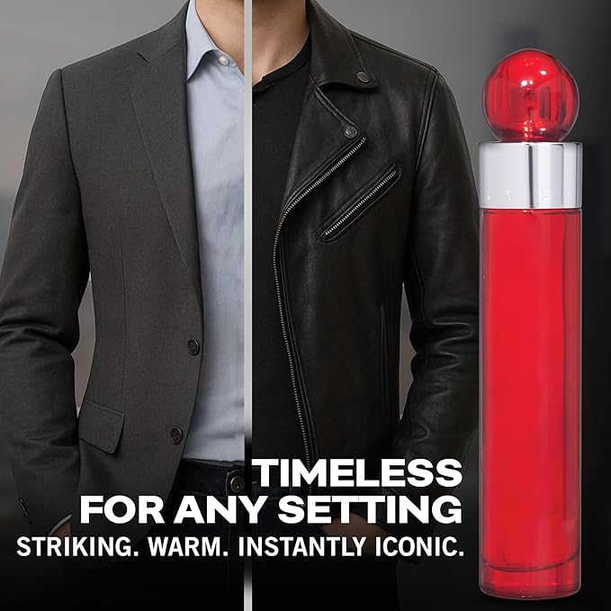 Perry Ellis 360 Red Men Eau De Toilette Spray, 1.7 Ounce, 1.7 Fl. Oz