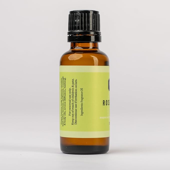 P&J Trading - Rosemary Scented Oil 30ml - Fragrance Oil for Candle Making, Soap Making, Diffuser Oil
