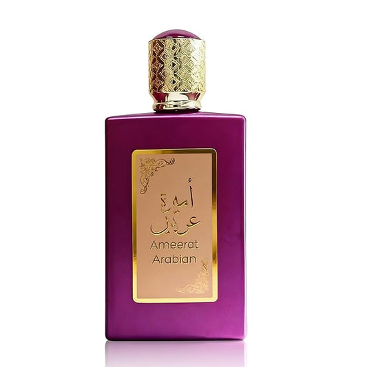 A CENTER Ameerat Arabian Women's Eau de Parfum | 100ml Oriental Strawberry Rose Scent | Premium Cologne-Style Feminine Fragrance Gift for Her