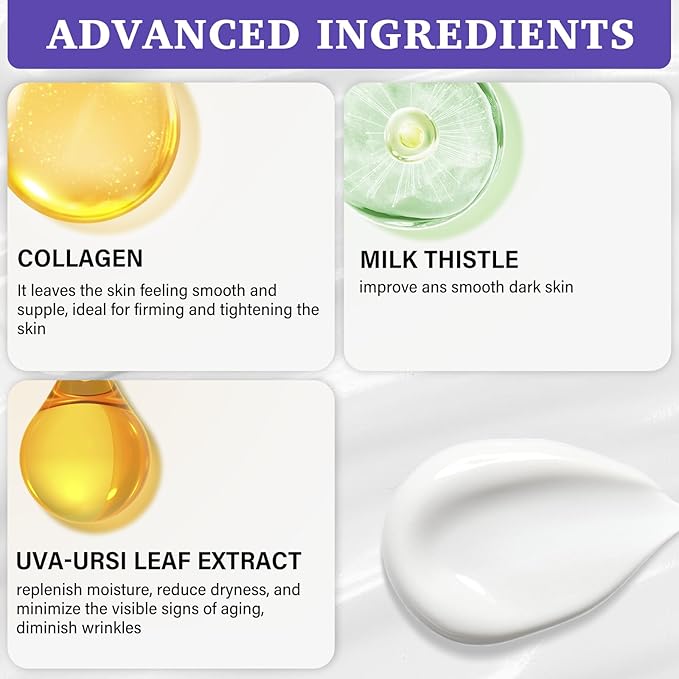 BE-Dreamy Overnight Toning Whip With Collagen, Get Body Firming Cream Cellulite Remover, Skin Tightening Cream For Body Helps To Tone And Firm While You Sleep| All Skin Types 200ML/6.76FL.OZ