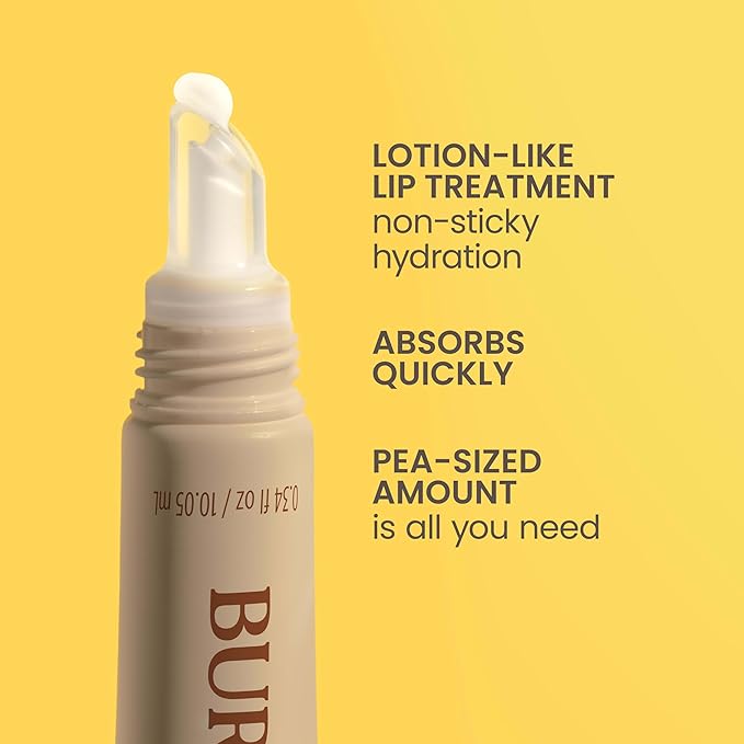 Burt’s Bees Stocking Stuffers, Lip Milk, Daily Lip Moisturizer, Toasted Coconut, Vitamin Enriched Moisturizing Lip Balm with Almond Milk and Jojoba Oil, Hydrating for Softer Lips, 1 Tube, 0.34 Fl Oz