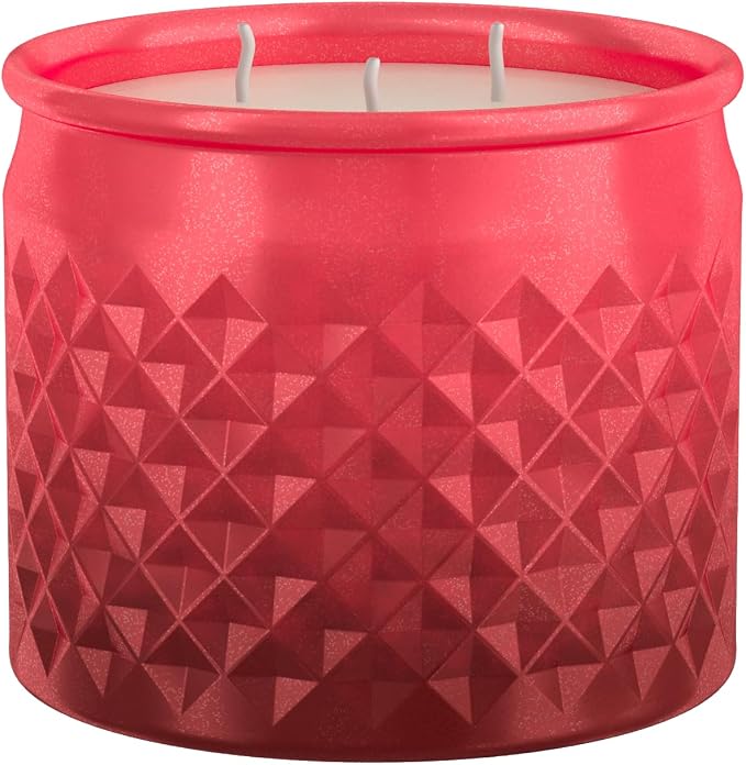 Candle-lite Holiday Scented Candles, Festive Spice Scent, 10 oz 3-Wick Jar Candle, Proudly Poured in The USA, Christmas Home Decor Candle, 40 Hours of Burn Time, Holiday Gift for Men and Women