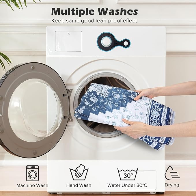 2PACK Washable Pee Pads for Dogs, Reusable Dog Pads Upgrade Non-Slip Dog Pee Pads Heavy Absorbency Puppy Pee Pads Quick Dry Whelping Pads/Waterproof Puppy Training Pad