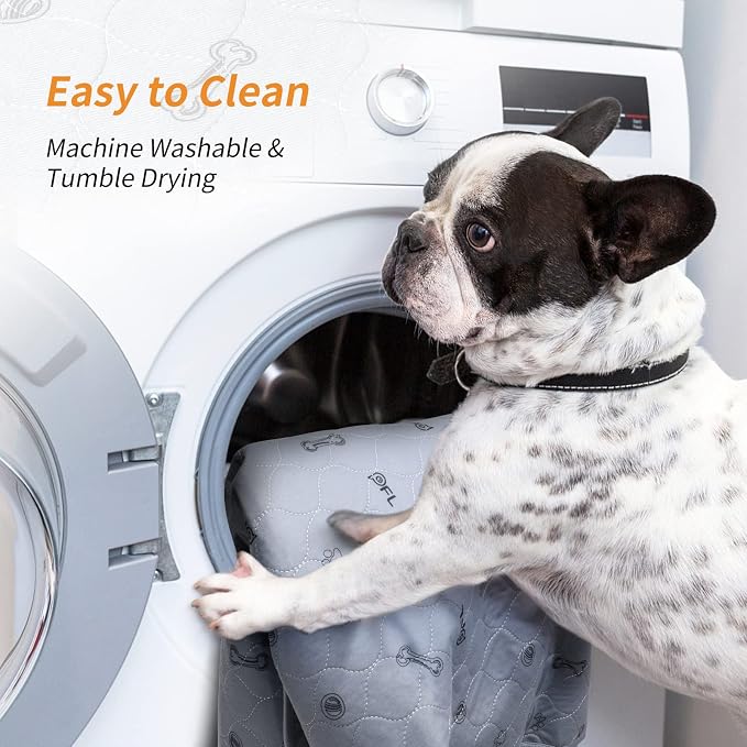 PICK FOR LIFE Washable Dog Pee Pad 72x72 Extra Large, Fast Absorbent Puppy Pads, Reusable Dog Training Pads Waterproof,Non-Slip Whelping Pad for Pet, Playpen, Incontinence, Housebreaking | Reusable, Waterproof,Non-Slip Whelping Pad for Dog Training, Pe...