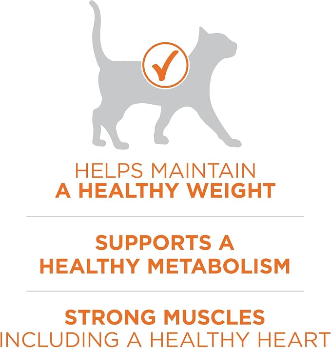 Purina ONE Healthy Weight Dry Cat Food, High Protein, 16 lb Bag | Made with real chicken and L-carnitine to help burn fat, antioxidants for immune support and calcium for strong teeth