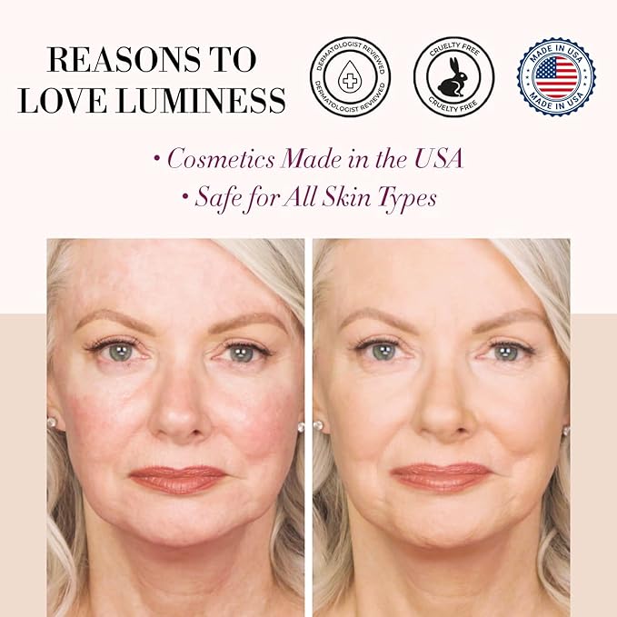 Luminess Air Silk4-In-1 Airbrush Foundation- Foundation, Shade 050 (.5 Fl Oz) - Sheer to MediumCoverage - Anti-Aging Formula Hydrates and Moisturizes - Professional Makeup Kit for Cordless Air Brush