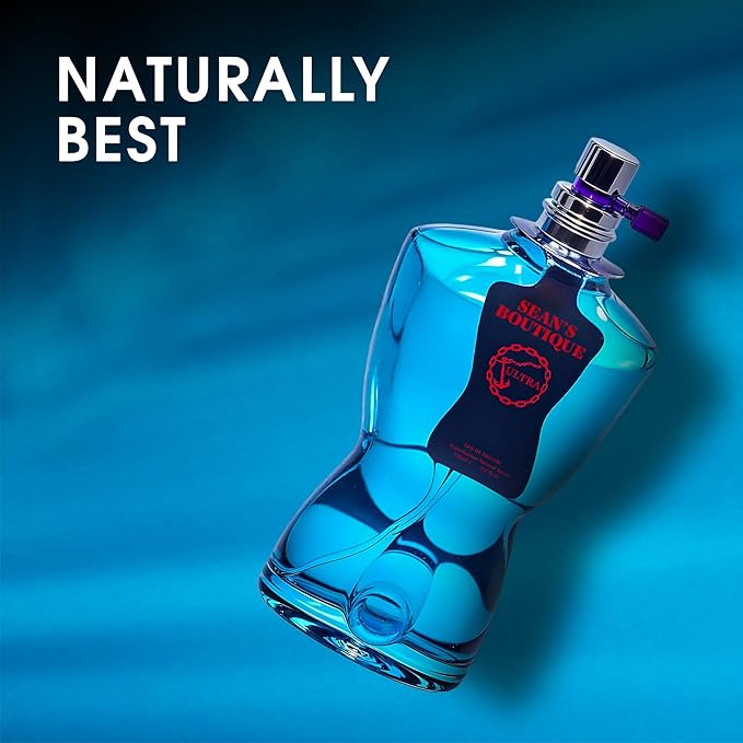 A CENTER Cologne for Men Set of 4PCS Combo Scent Includes Sean Ultra/Sean Nautical/Blue Ultra/Blue Gold 100Ml Each Fragrance Gift Set for Men All Day Use