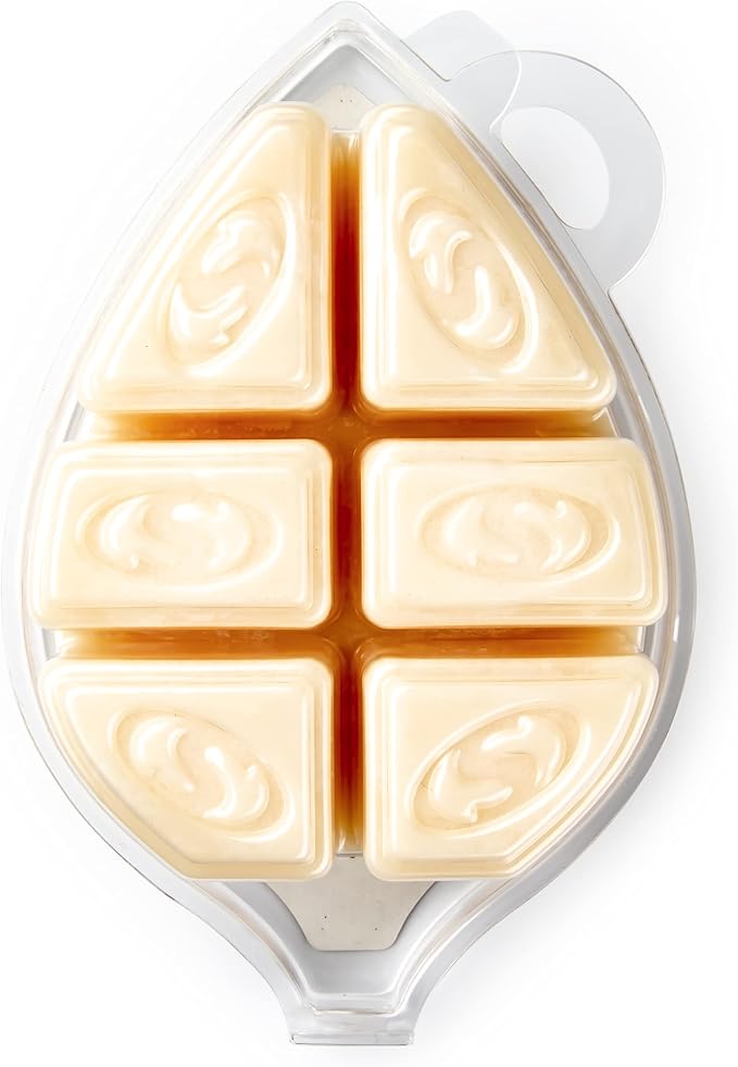Shortie's Candle Company Vanilla Bean Natural Soy Wax Melts - 1 Highly Scented 3 Oz. Bar - Made with 100% Soy and Essential Fragrance Oils - Phthalate & Paraffin Free, Vegan, Non-Toxic