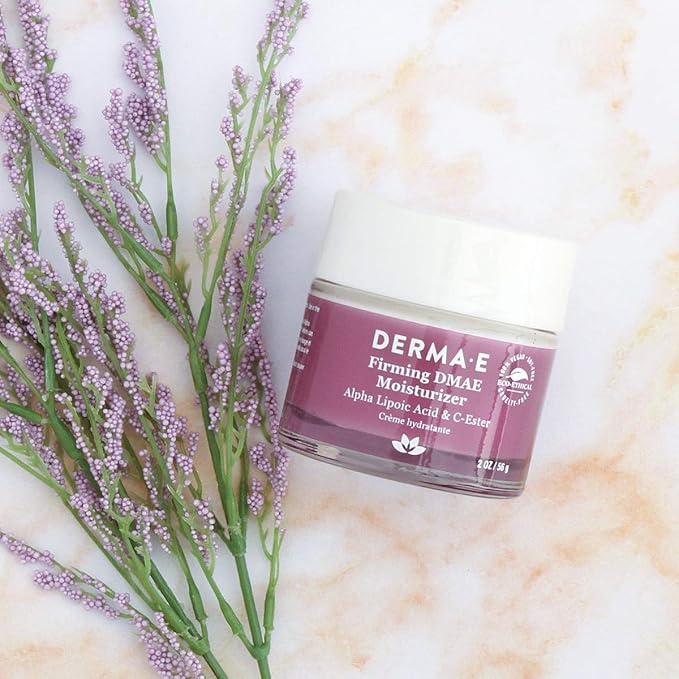 DERMA-E Firm + lift , DMAE Moisturizer Alpha Lipoic Acid & C-Ester, 2oz