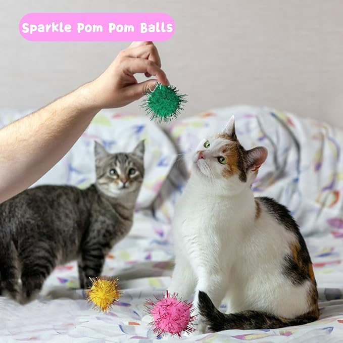 Cat Toys for Indoor Cats 40 PCS Kitten Toys