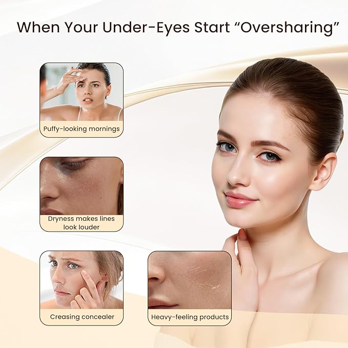 Retinol Eye Balms Repair Dark Circle, Eye bags and Puffiness, wrinkles,Firming Anti-Aging Eye Treatment, 15 ml