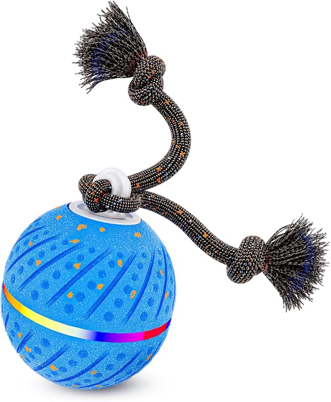 Smart Interactive Dog Toys Ball for Aggressive Chewers Medium Large,E-TPU