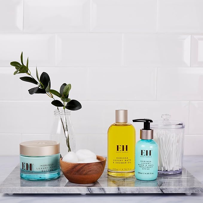 Emma Hardie 50ml Moringa Luxury Body Butter, Rich Nourishment for the Body that Helps To Reinforce The Skin's Protective Barrier, Rejuvenate and Deeply Hydrate, Vegan & Cruelty Free