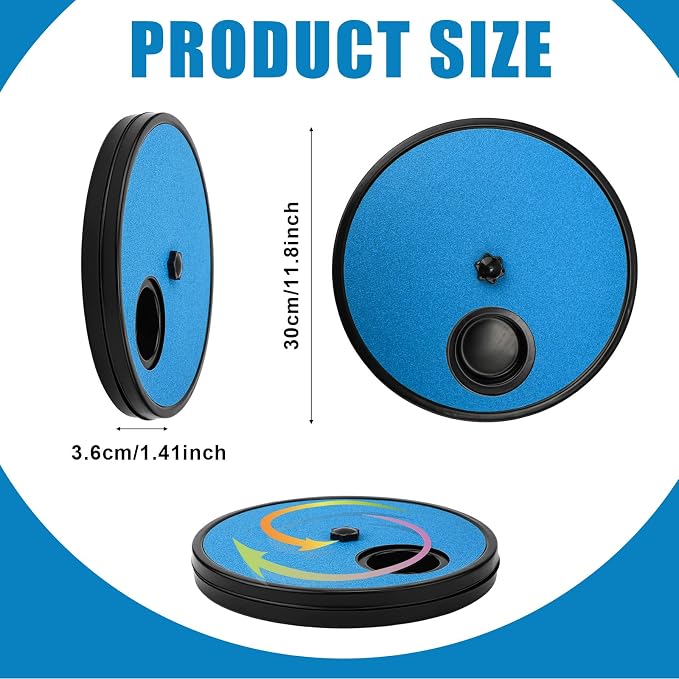 Dog Scratch Pad for Nails, 3 in 1 Round Rotatable Pet Nail Grinding Mat Slow Food Storage Box Fun Dog Nail File Board for Pets Gift Nail Care