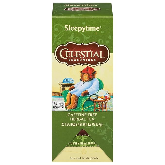 Celestial Seasonings Sleepytime Herbal Tea, 25 Tea Bags