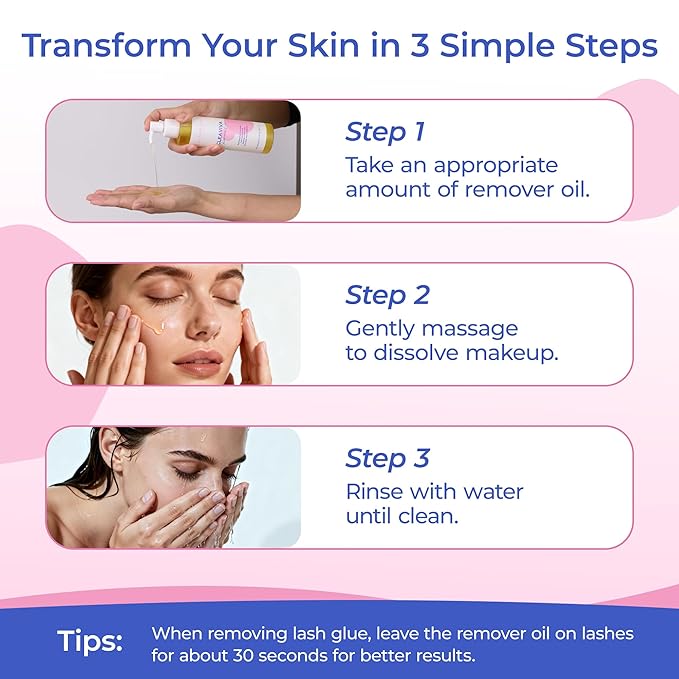 BEPHOLAN Deep Cleansing Oil, Hydrating Makeup Remover for Waterproof Makeup & Sunscreen, Sea Buckthorn Oil Cleanser with Jojoba & Camellia for Sensitive Skin, Pore Cleansing – 6.76fl oz