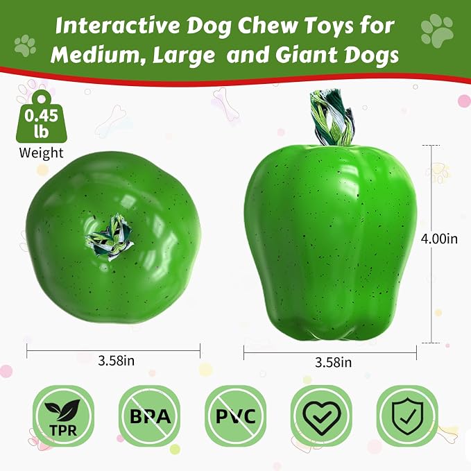 Tough Dog Chew Toys Indestructible Squeaky Toys for Aggressive Chewers Outdoor Swimming Interactive Tough Chew Toys for Medium and Large Dogs
