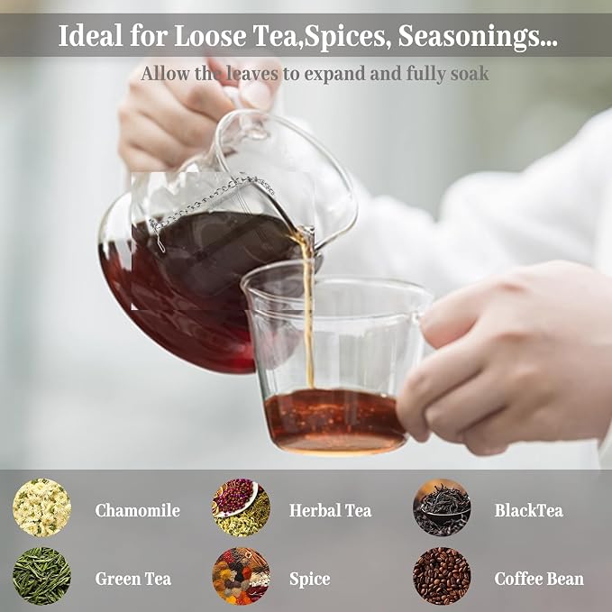 Stainless Steel Tea Infuser for Loose Leaf Tea Steeper,Tea Ball for Loose Leaf Tea,Loose Tea Infuser