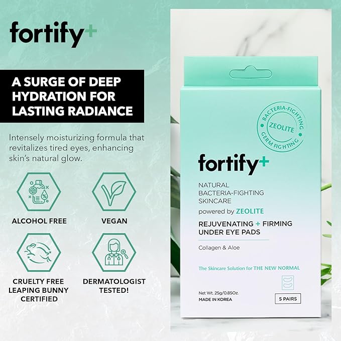 Under Eye Patches For Puffy Eyes and Dark Circles - Dermatologist Tested Anti-Aging - Ultra Hydrating, Anti Wrinkle Patches - Natural, Vegan, Clean Beauty, Korean Skin Care - 20 Pairs