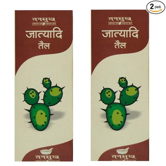 TNA Jatyadi Oil, Taila, Tel | Ayurvedic Oil | Pack of 2-50 ml X 2 = 100 ml