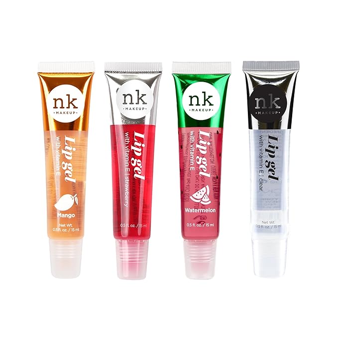 NICKA K NEW YORK Lip Gel, Hydrating, Lightweight, Glides on Effortlessly, Non Sticky Finish Lip Gel Colors (AMZ040)