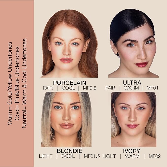 Bellapierre Mineral Foundation SPF 15 – Loose Powder Foundation, Full Coverage Mineral Makeup with Matte Finish – Vegan, Cruelty Free, Hypoallergenic, Oil & Talc Free – 0.32 oz - Chocolate Truffle