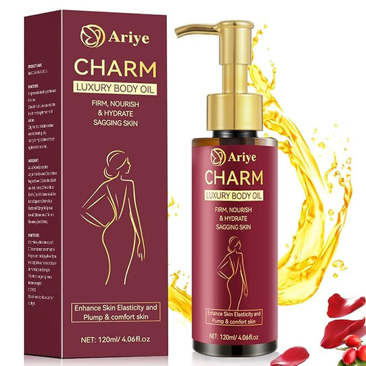 Body Firming Oil Glow-Remedy body oil for women,Body Oil After Shower Tightening&Hydrating Treatment for Arms,Legs,Stomach&Body,Natural Firming Oil for Dry Skin,Non-Greasy Body Serum-(4.06 Oz) 1pack